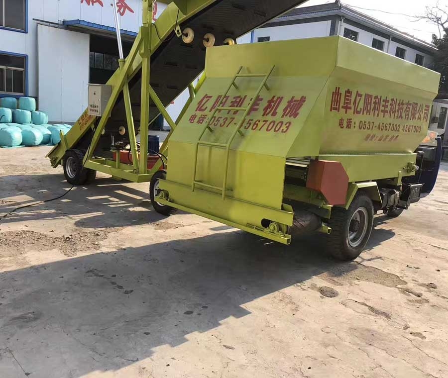 青儲取料機